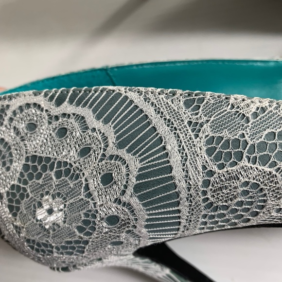 Shoes of Prey Shoes Heels Pumps Size 39.5 Lace - Picture 7 of 9